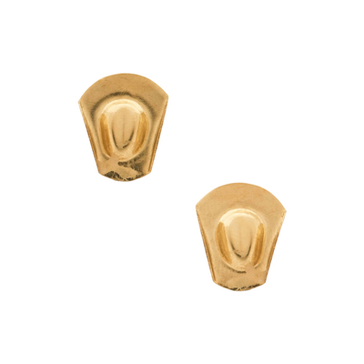 Galley Los Angeles COWGIRL 铆钉耳饰 金属金色 REVOLVE小众新款