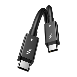 雷电4数据线40Gbps雷雳5/4pro硬盘连接线雷电3霹雳thunderbolt 4线适用苹果mac电脑Studio显卡坞imac扩展mini
