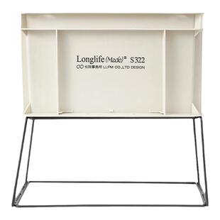 longlife工业风收纳箱户外车载露营家用客厅移动床头柜储物收纳柜