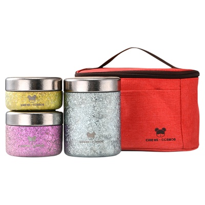 希乐纯钛保温饭盒上班族带饭便当盒学生便携家用冰箱保鲜盒