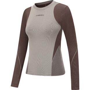 【碳能升温】运动长袖秋冬女一体织跑步T恤TP006 | 粒子狂热