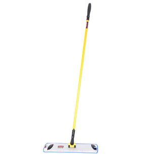 rubbermaid乐柏美家用地板平板拖把套装尘推除污拖布魔术贴替换布