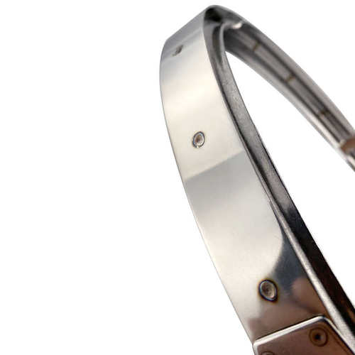 卡箍304不锈钢双倍加厚U型槽过滤器法兰快装冲压强力沟槽抱箍桶箍