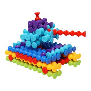 竹节棍积木棍棒玩具儿童益智早教拼装结构拼插聪明棒拼接智力男孩