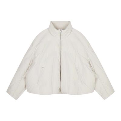 JNBY/江南布衣秋冬羽绒服女简约休闲通勤立领短款小泡芙5OBC12740