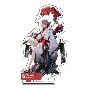 NIKKE立牌红莲胜利女神妮姬红莲:暗影莲花周边徽章双闪吧唧同人