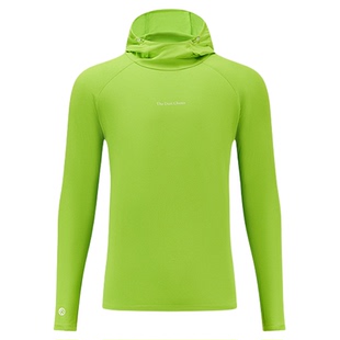 必迈26新款跑步竞训防晒连帽长袖透气速干运动上衣男女T恤训练服