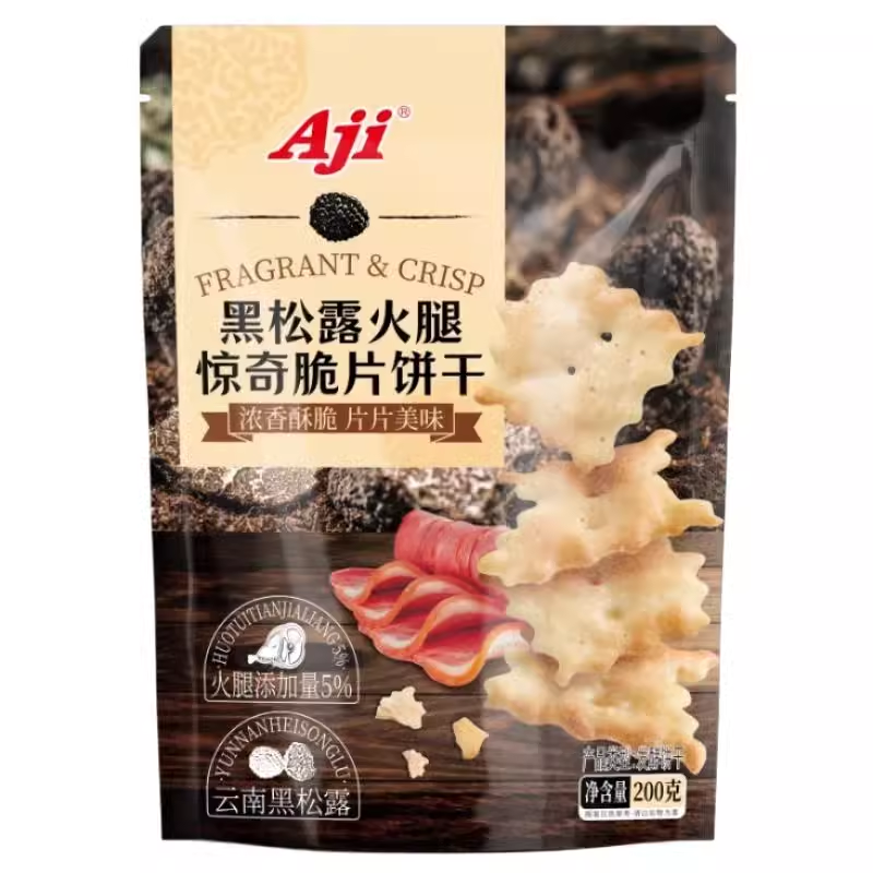 Aji惊奇脆片黑松露火腿薄脆饼干