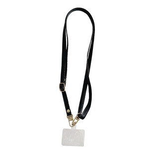 韩风纯色皮质斜挎长挂绳可调节手机链条挂绳便携手腕带挂链钥匙扣挂件防丢神器女款适用通用苹果华为手机壳