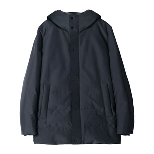 JSSD HOMME 冬季新款白鸭绒连帽中长款男士外套羽绒服男 JDC204