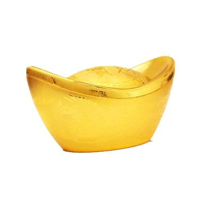 塑料大号仿真金元宝招财摆件