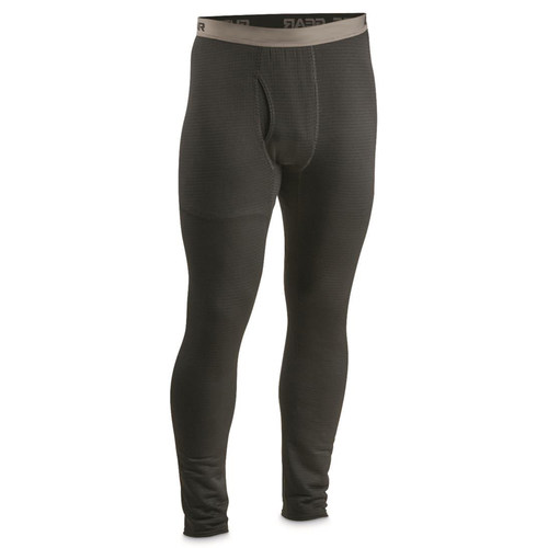 男C4格子绒速干透气裤子运动爬山跑步长裤内衣滑雪裤保暖裤中间层