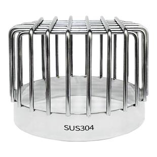 304不锈钢天台地漏室外下水道排水管大排量防堵过滤网罩雨水管口