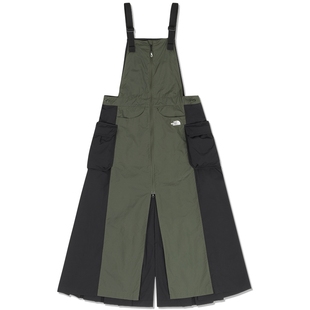 北面UE设计师款女背带连衣裙拼接收腰户外新TheNorthFace|8CMB