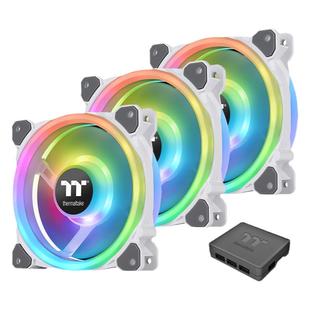 Tt(Thermaltake)Riing Trio 12/14/20cm LED RGB发光机箱温控风扇