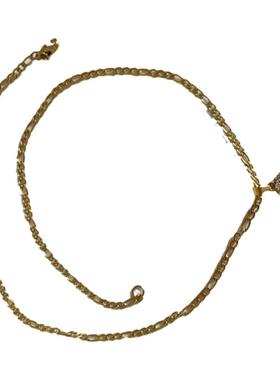 锆石钛钢镀金吊坠女百搭物美价廉