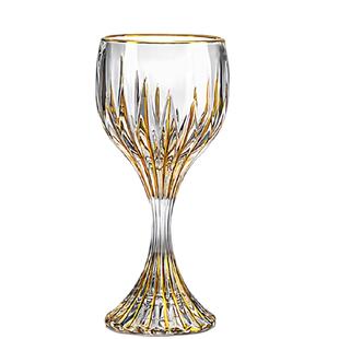 SkyBloom诗客红酒杯轻奢高档精致高级感白葡萄酒杯水晶高脚杯家用