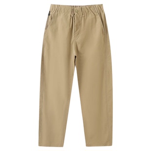 清仓超高性价比男女情侣美式户外机能三角标工装休闲直筒长裤男裤