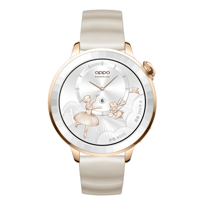 适用oppowatchx3mini硅胶手表带