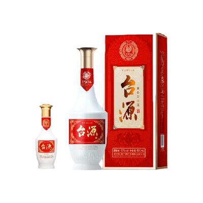 贵州茅台台源53度酱香型白酒500ml*1瓶+125ml*1瓶纯粮聚会宴请