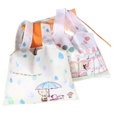 卡通购物袋便携折叠环保手提袋