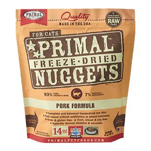 Primal猫粮 脱水鲜肉冻干pr主食冻干鸡牛鹿成幼猫全猫粮