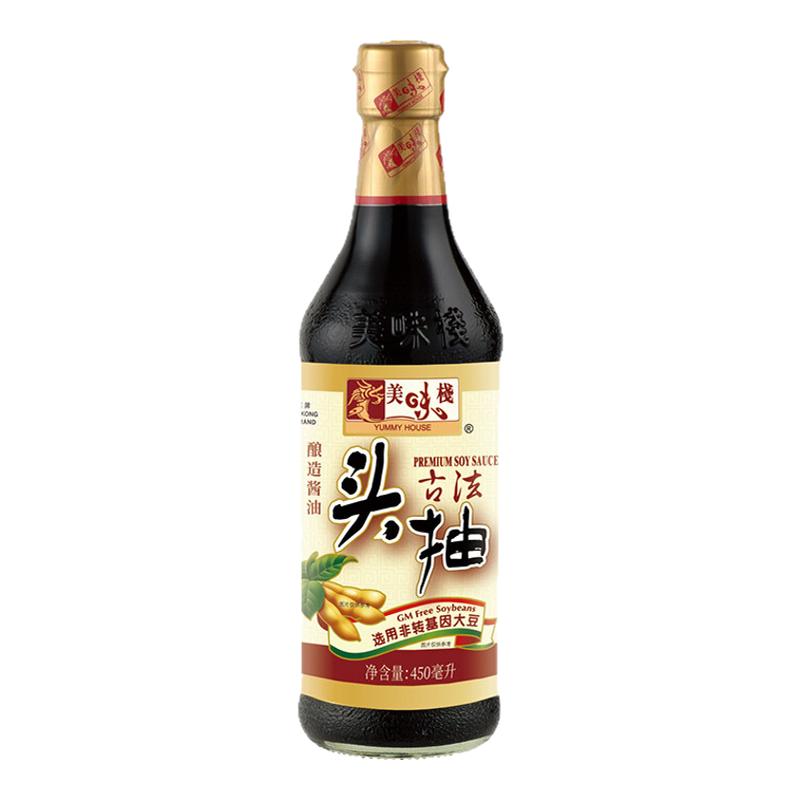 美味栈古法优质酿造头抽海鲜烹饪提鲜调味酱油镇店之宝即食酱调料