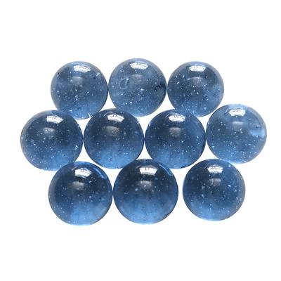 无孔淡蓝浅琥珀气泡鱼缸星空效果