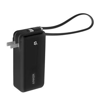 Anker安克自带线30W充电宝充电器三合一能量棒适用于华为苹果手机