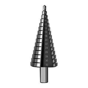 含钴宝塔钻头高硬度金属不锈钢专用开孔扩孔塔形阶梯钻打孔器