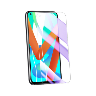 适用真我v13钢化膜5G无白边抗蓝光护眼realmev13手机膜高清防指纹屏保玻璃oppo刚化膜防摔防爆保护全屏全覆盖