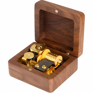 日本sankyo鸟之诗音乐盒木质八音盒定制儿童女孩生日圣诞节礼物