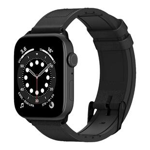 美国switcheasy适用于苹果apple watch s10/10/9真皮手表表带系列硅胶38/40/42/44/45mm时尚男生女腕带