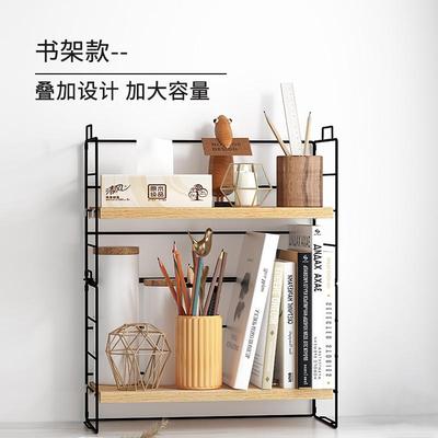 桌面置物架办公桌收纳架餐桌上架子客厅餐边柜杯子杯水杯整理神器