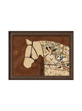【电表箱遮丑神器】马到成功挂画
