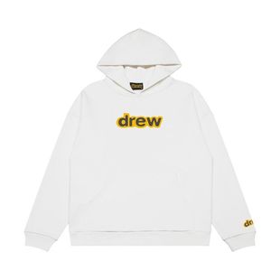 drew笑脸字母卫衣高街美式宽松休闲秋冬连帽衫贾斯汀比伯同款