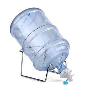 平口大桶家用倒水架台式桶装水架户外简易饮水器纯净水桶倒水支架