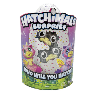 现货Hatchimals Surprise哈驰惊喜盲盒魔法蛋双胞胎互动孵化玩具