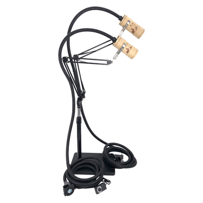 排烟艾灸架家用折叠落地防烫夹子