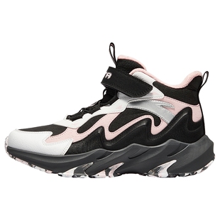 安踏儿童女大童二棉鞋加绒保暖2025冬季新款户外冬鞋运动鞋雪地靴