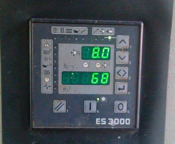 富达螺杆空压机压缩机控制器显示器屏幕总成板ES3000,2202560023