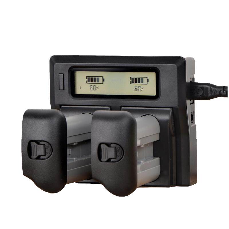 沣标LP-E19电池佳能1DX 1DX2 1DX3 R1 R3充电器1D4 1DS4 1D3 1DS3 1D Mark II III IV相机E4N E4双槽座充LC