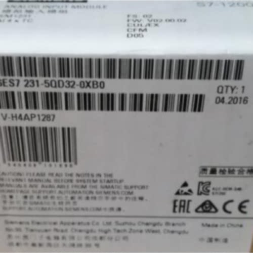 议价6ES7231-5QD32-0XB0西门子 S7-1200 SM1231模块6ES72315QD320