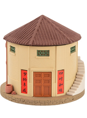 寓意美好的福粮仓储物罐