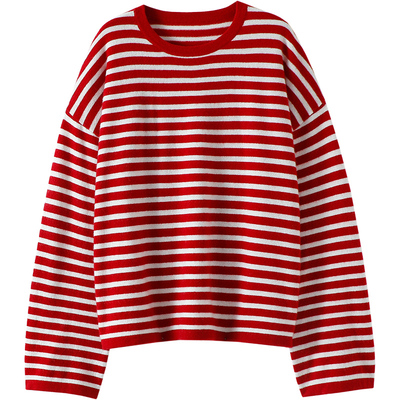 启超高端100%纯山羊绒衫