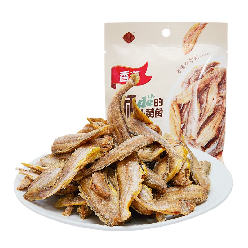 碳烤海苔椒盐味老人健康小黄鱼