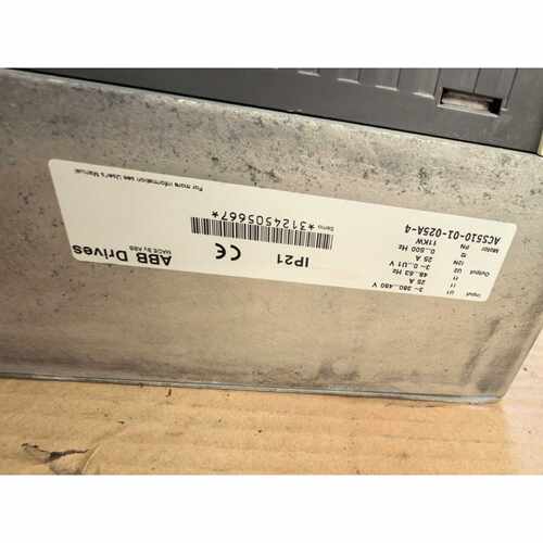 议价ABB变频器ACS51001025A411KW38维修