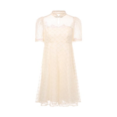 MaxRieny祥云扣中式连衣裙