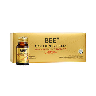 【立即抢购】BEE+/毕佳养胃小金盾UMF20+蜂蜜口服液呵护肠胃3盒装