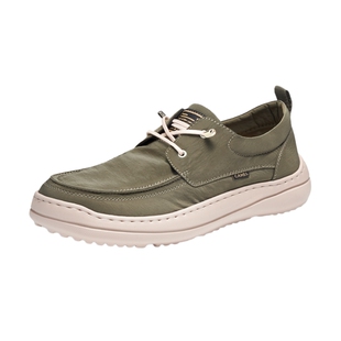 骆驼男鞋春夏款系带软底透气缓震轻便厚底潮流运动休闲男士布鞋